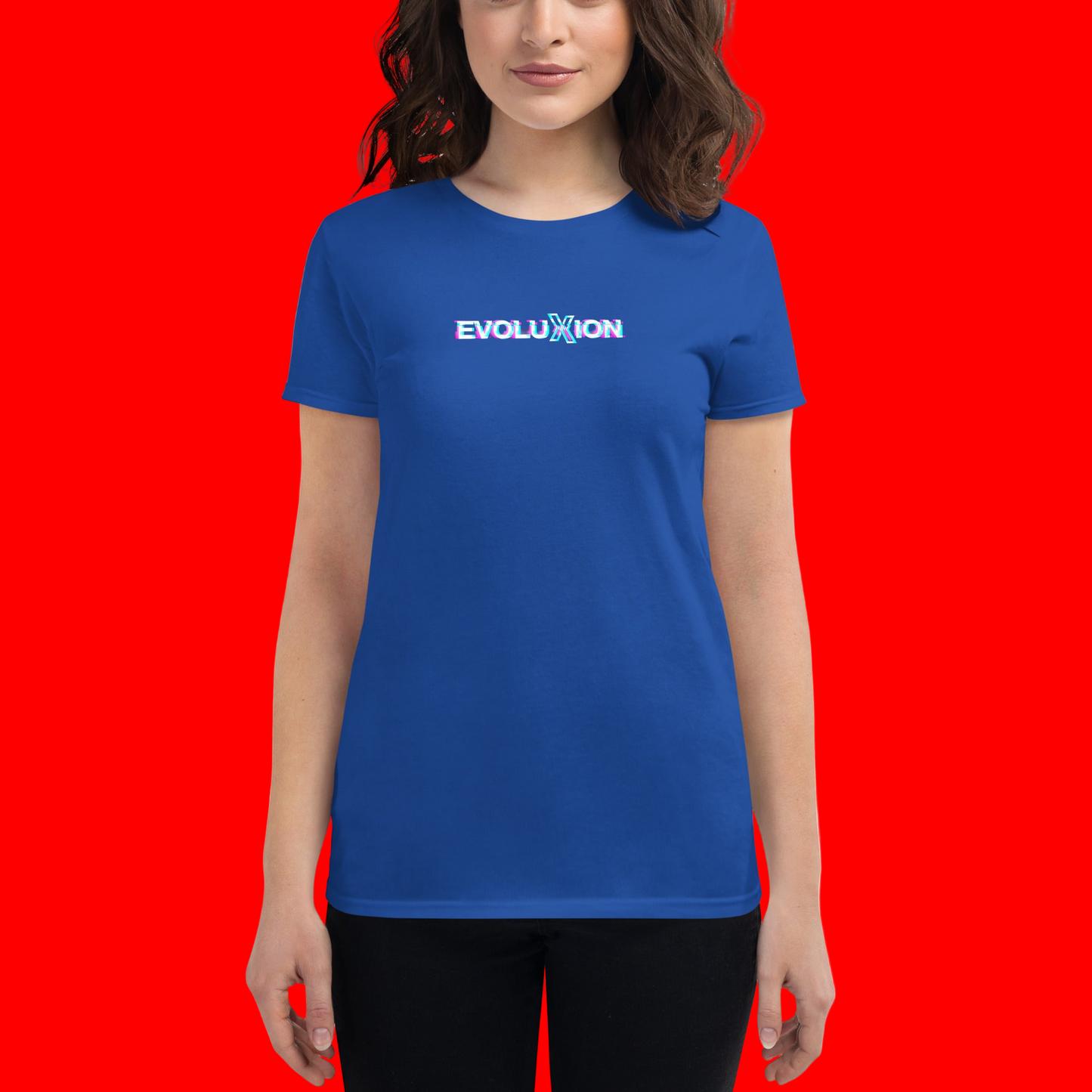 Camiseta de manga corta para mujer