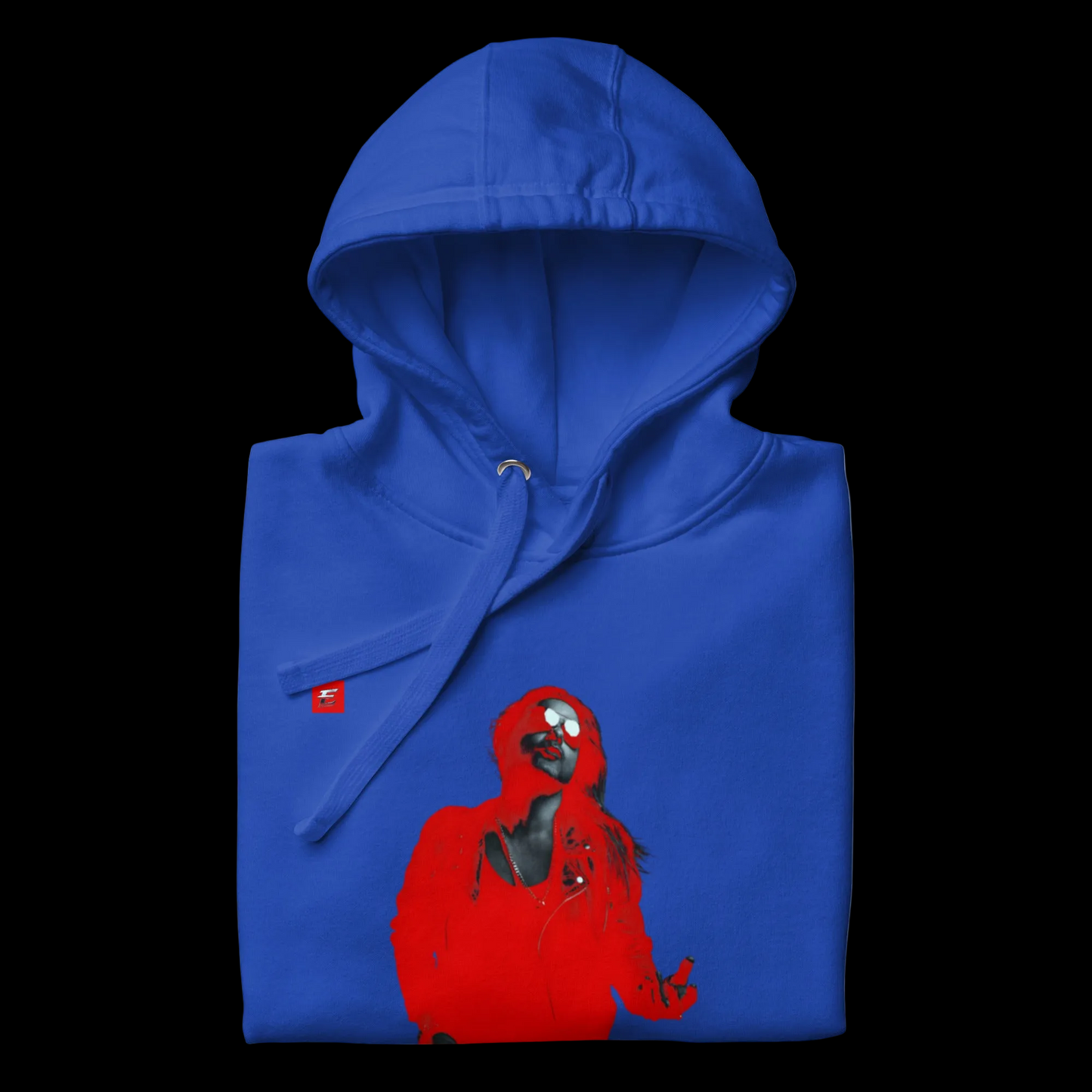 Evoluxion Sergio Red Metal Unisex Hoodie (special edition)
